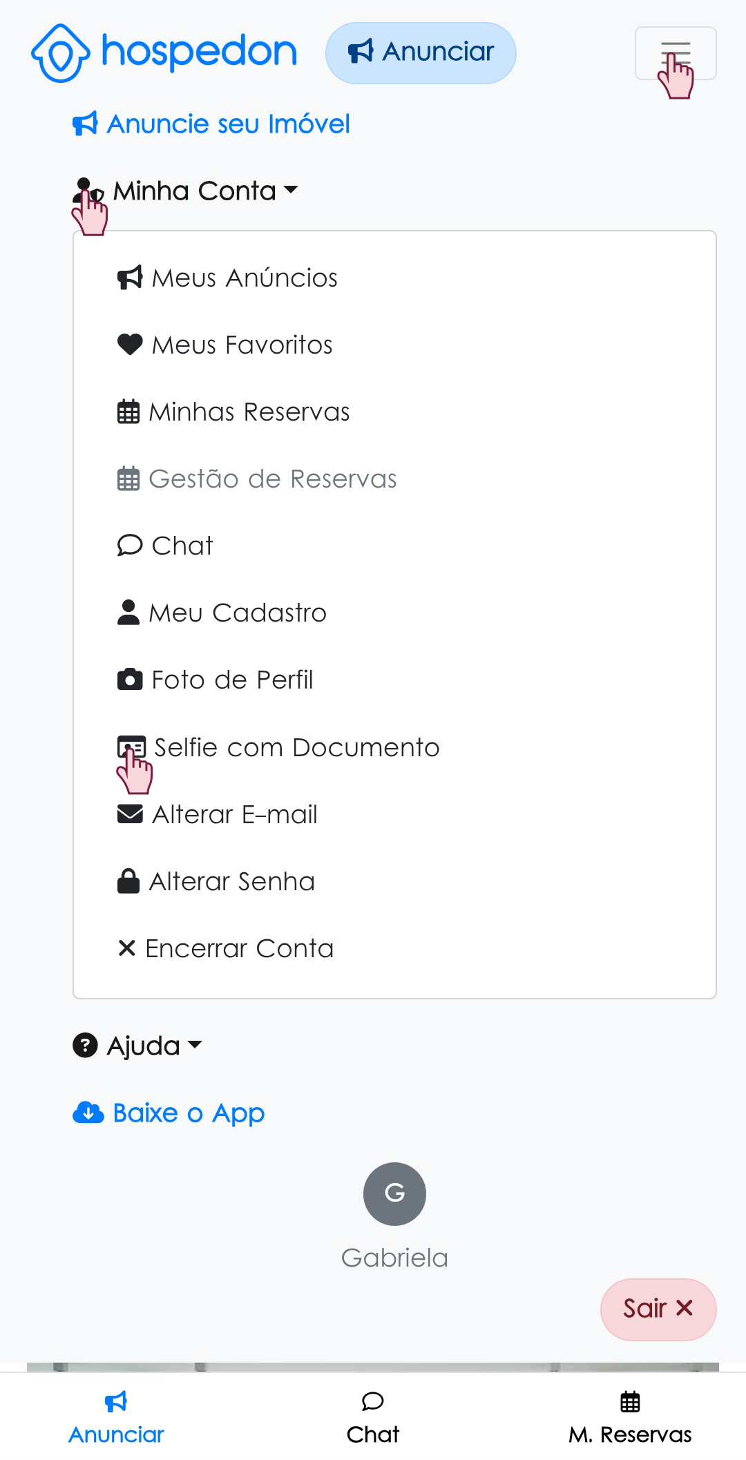 Tutorial Selfie com Documento